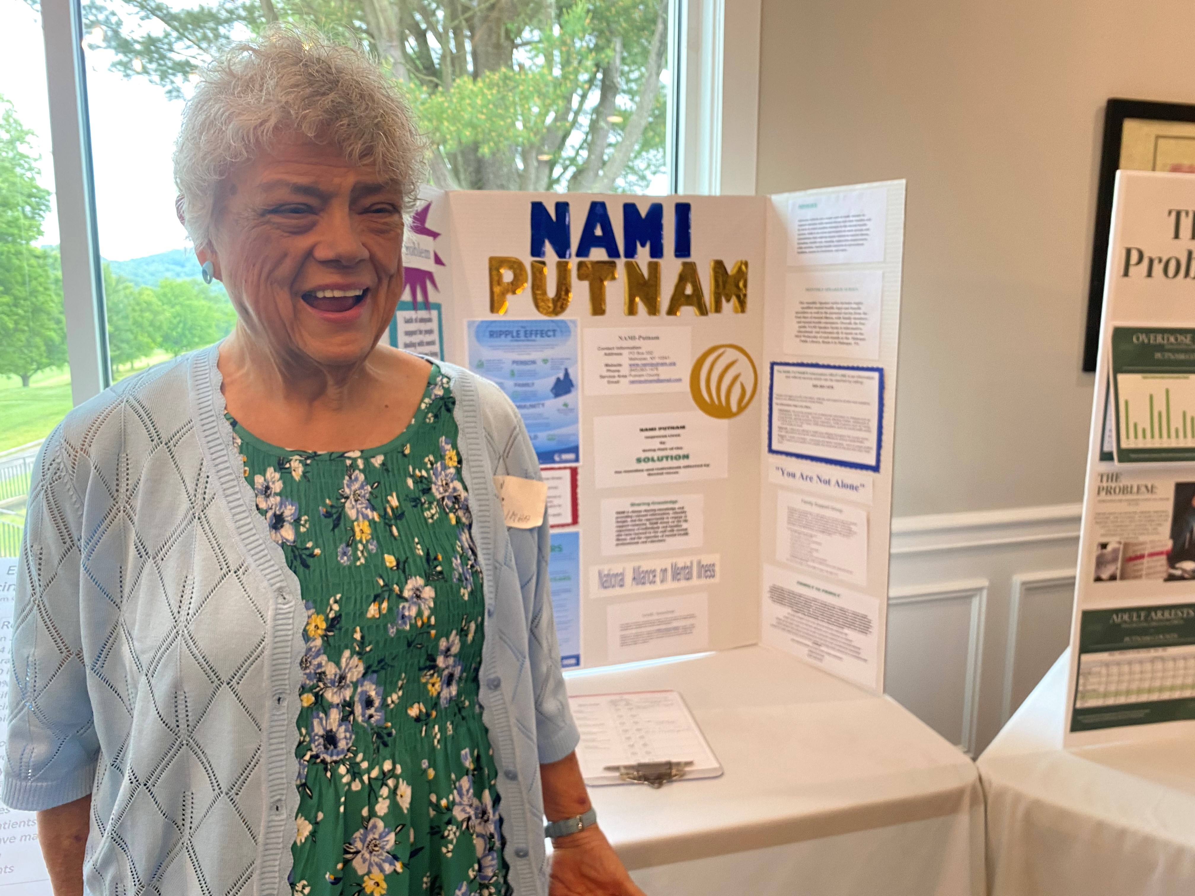 Karen Pilner, a retired nurse practitioner in psychiatry, has been working in the behavioral health field for more than five decades. She may be officially retired, but is busier than ever, serving on multiple boards, including the Board of Directors of CoveCare, the Mental Health Association, and the Putnam branch of NAMI (National Association of Mental Illness).